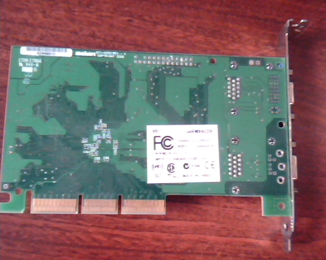 AGP card Matrox 971-0302 Rev A MGI G45FMDHA32DB Dual VGA - image 4