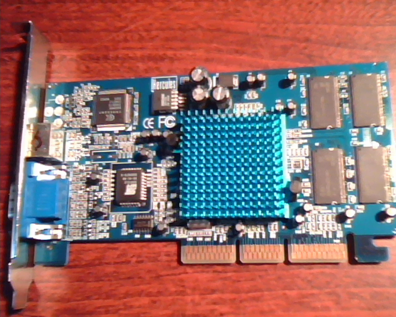 AGP card Hercules 3D Prophet II MX Dual Display Video 6315058488 A201153819 SVHS