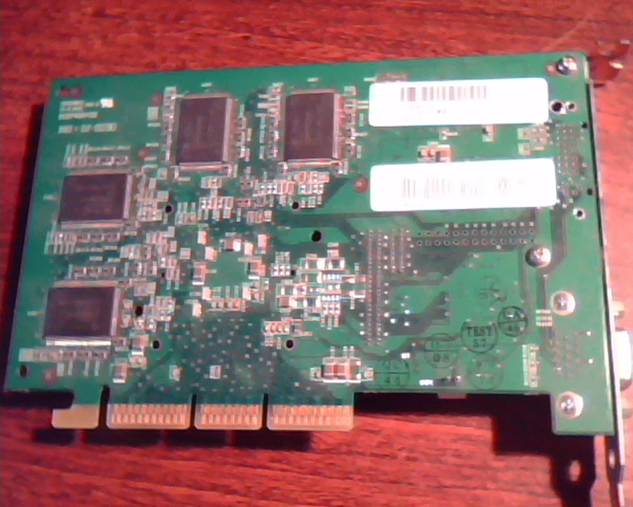 AGP card NVIDIA 5065 5065-4243 32MB NV15 180-P0020-0000-E VGA TV P20AA04 - image 4