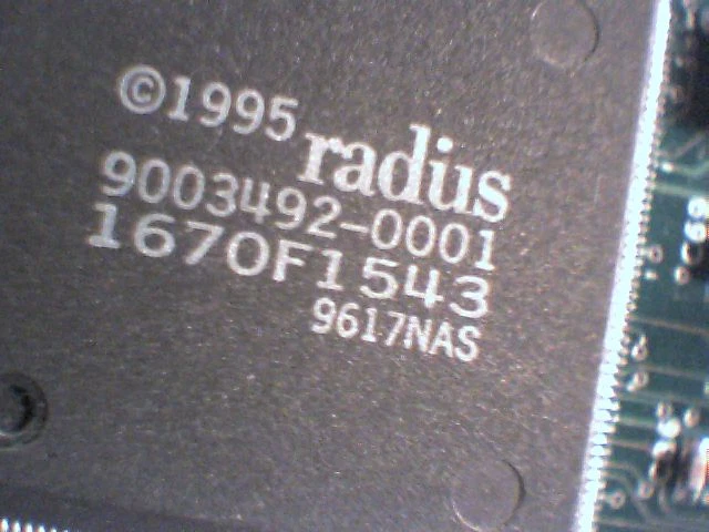 Radius SPLASH PCI Graphics Card Mac PowerMac Xerox RIP - image 7