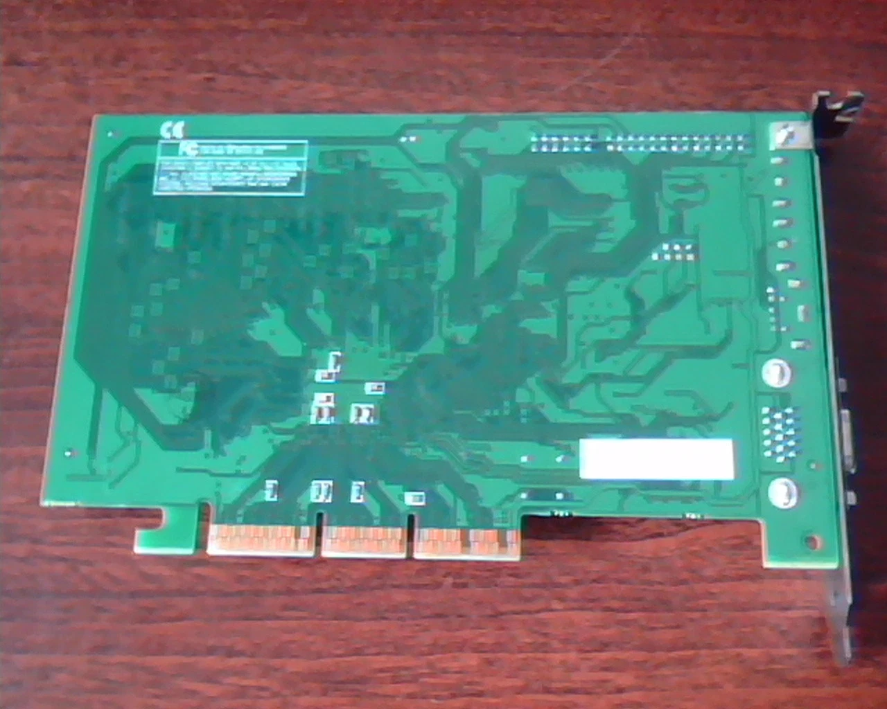 AGP card GB-5643 55643-20000 Rev A VGA V302D T-02 - image 3