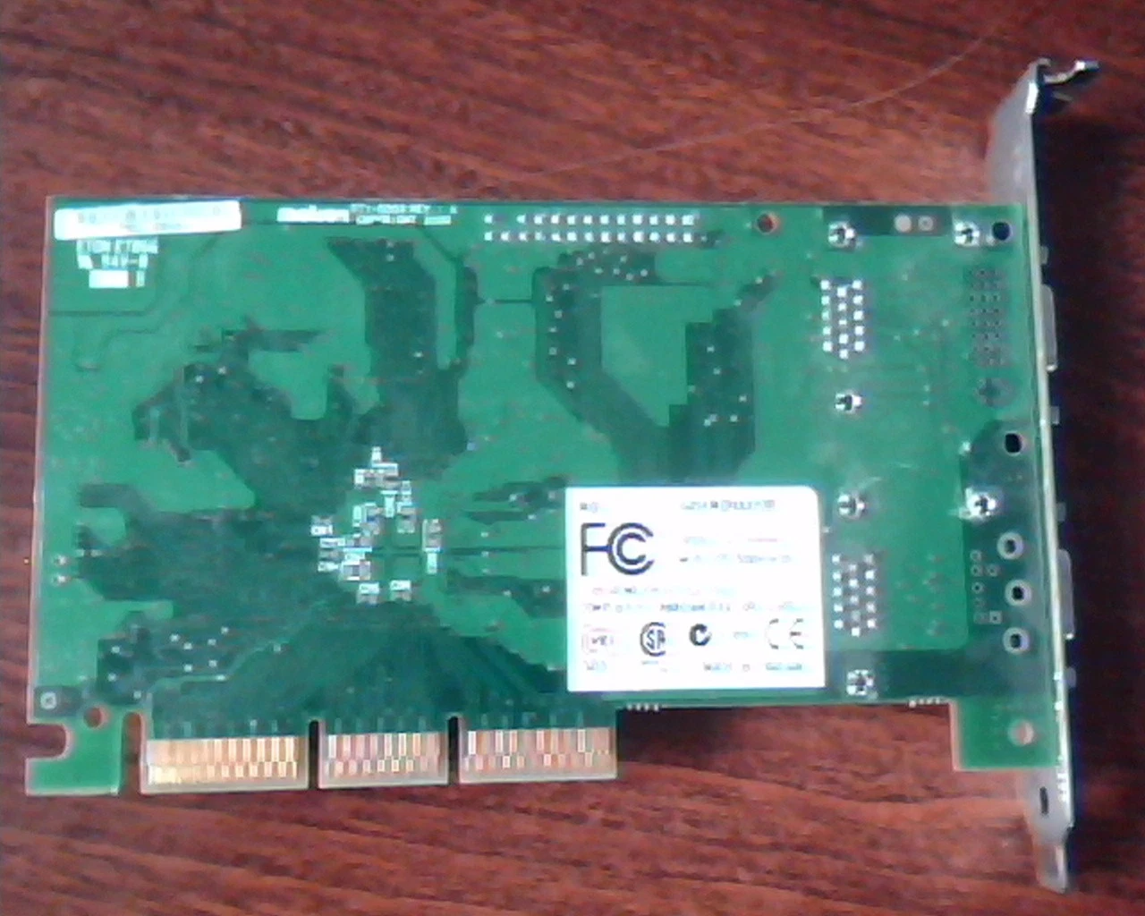 AGP card Matrox 971-0302 Rev A MGI G45FMDHA32DB Dual VGA Purcell - image 5