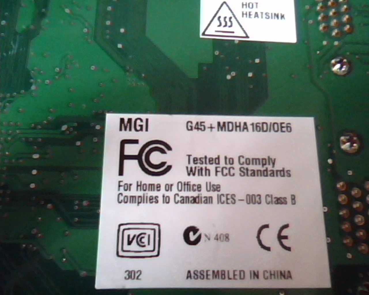 AGP card Matrox 971-0301 Rev A 5065-4272 G45+MDHA16D/OE6 Dual VGA - image 3