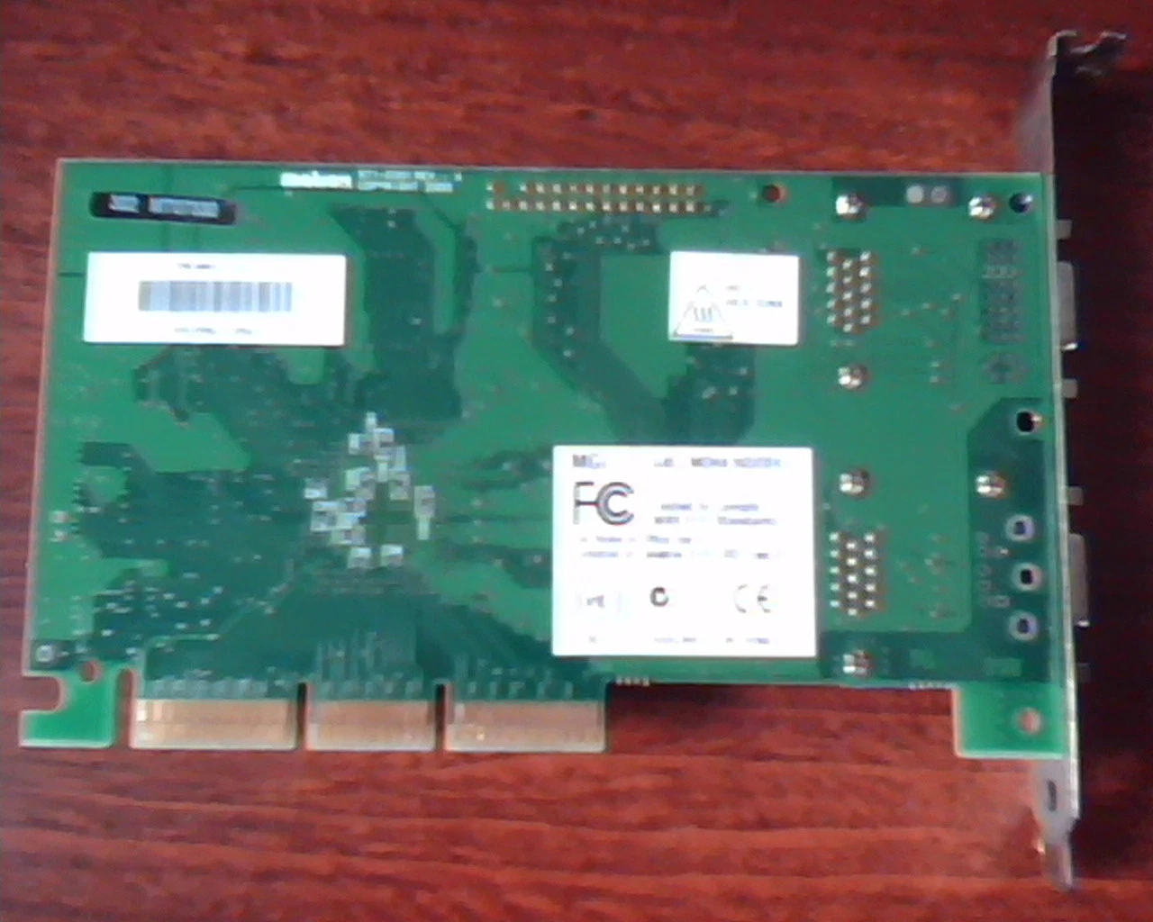 AGP card Matrox 971-0301 Rev A 5065-4272 G45+MDHA16D/OE6 Dual VGA - image 5