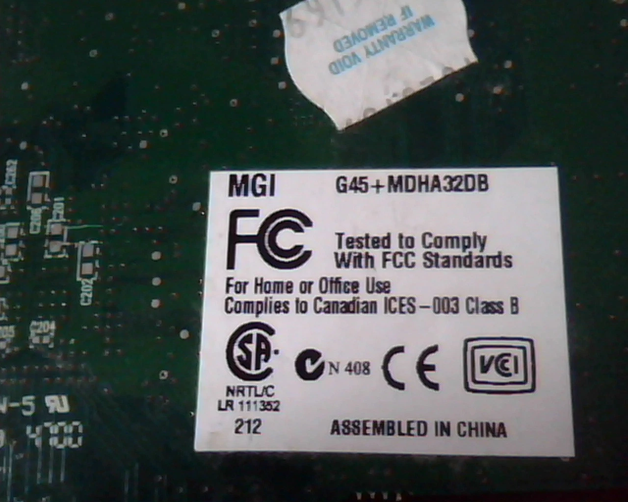 AGP card Matrox 975-0201 Rev A MGI G45+MDHA32DB MTX0960 Dual VGA - image 3