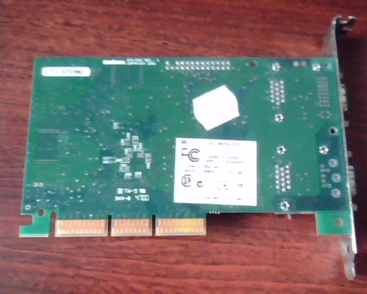 AGP card Matrox 975-0201 Rev A MGI G45+MDHA32DB MTX0960 Dual VGA - image 4