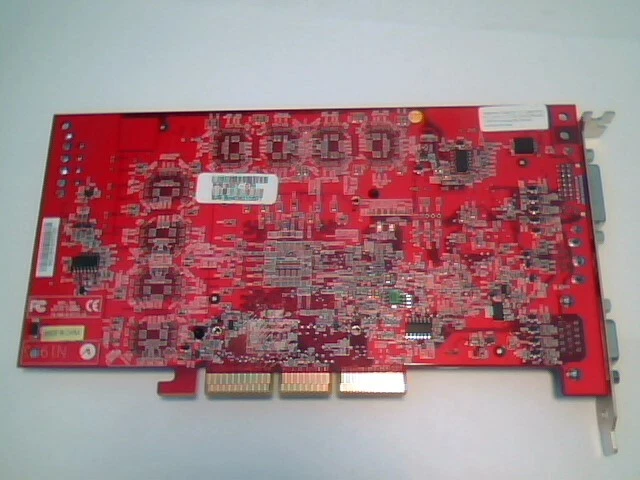 AGP card MSI 180-10177-0000-A00 8937 Ver 100 8937-070 DVI VGA TV ✅TESTED - image 2