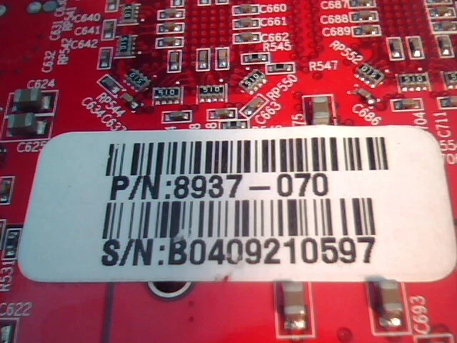 AGP card MSI 180-10177-0000-A00 8937 Ver 100 8937-070 DVI VGA TV ✅TESTED - image 5