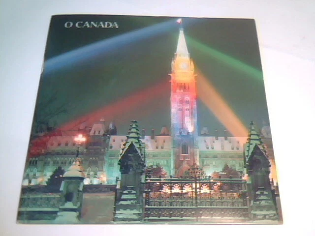 RARE VINTAGE 45 Record RCMP Band O Canada 1983 - in Original Color Packaging