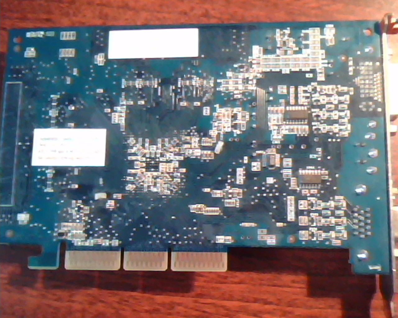 AGP card GeForce FX5200 AGP8X 128MB DDR TV DVI VGA V2.0 Nvidia P162 - image 4