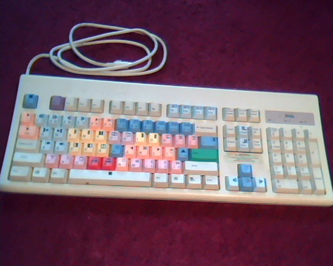 Sejin Electronics SKR-2233 SKR-1104-AVD-SYI Keyboard multi-color GJJSKR-2233