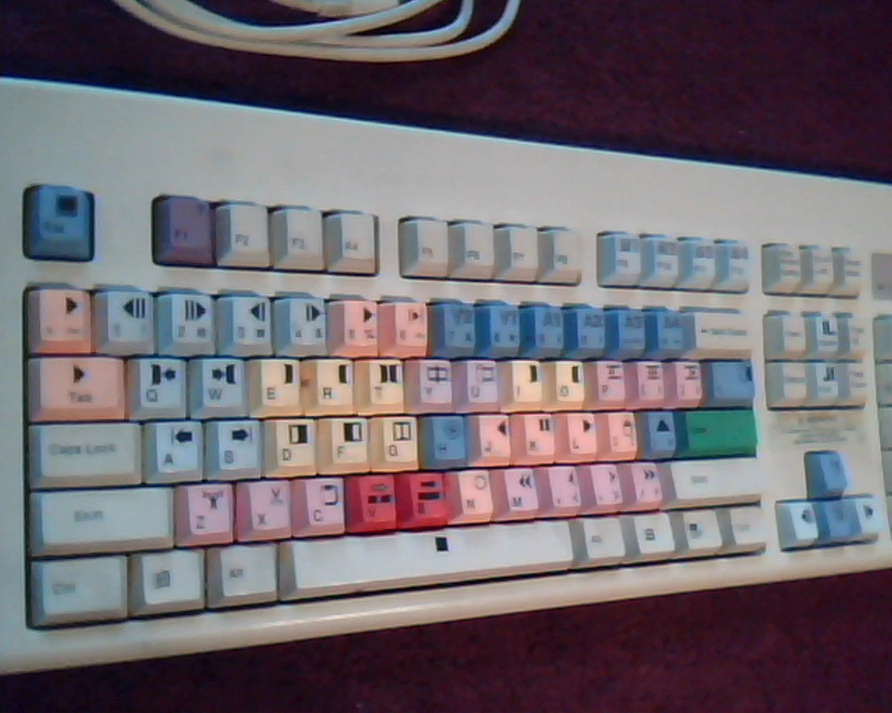 Sejin Electronics SKR-2233 SKR-1104-AVD-SYI Keyboard multi-color GJJSKR-2233 - image 3
