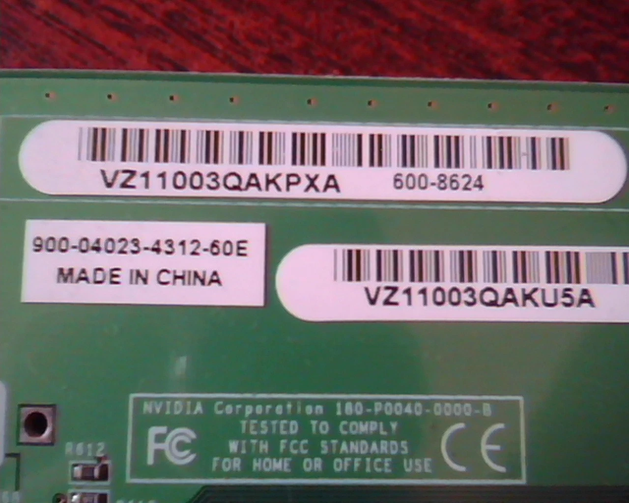 AGP card NVIDIA 180-P0040-0000-B MAC DVI VGA 630-3534 600-8624 - image 2