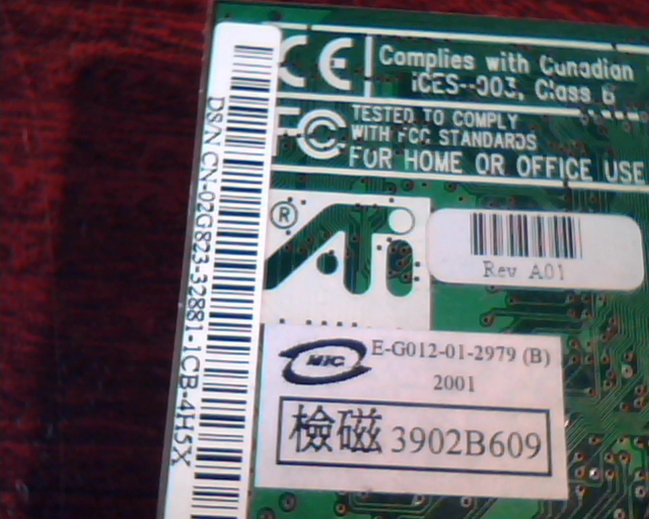 AGP card ATI 109-73100-02 R128P 73108 Rage 128 Ultra A01 VGA N625 - image 5