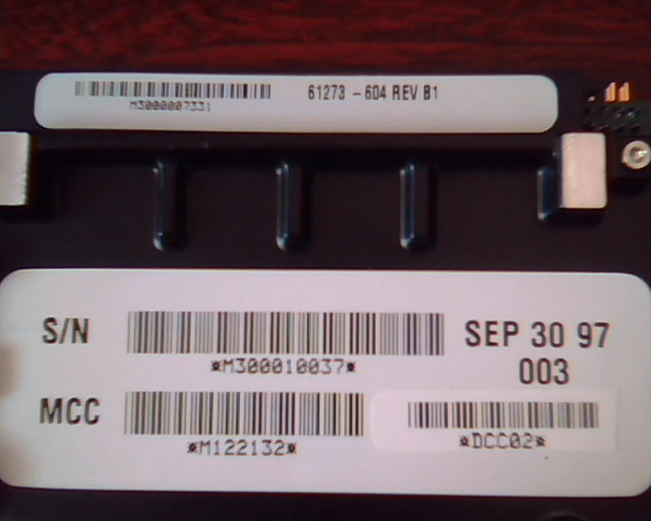 Hard Disk Drive IDE JTS Champion Family C3200-2AF 3.2GB 61273-604 Rev B1 - image 4