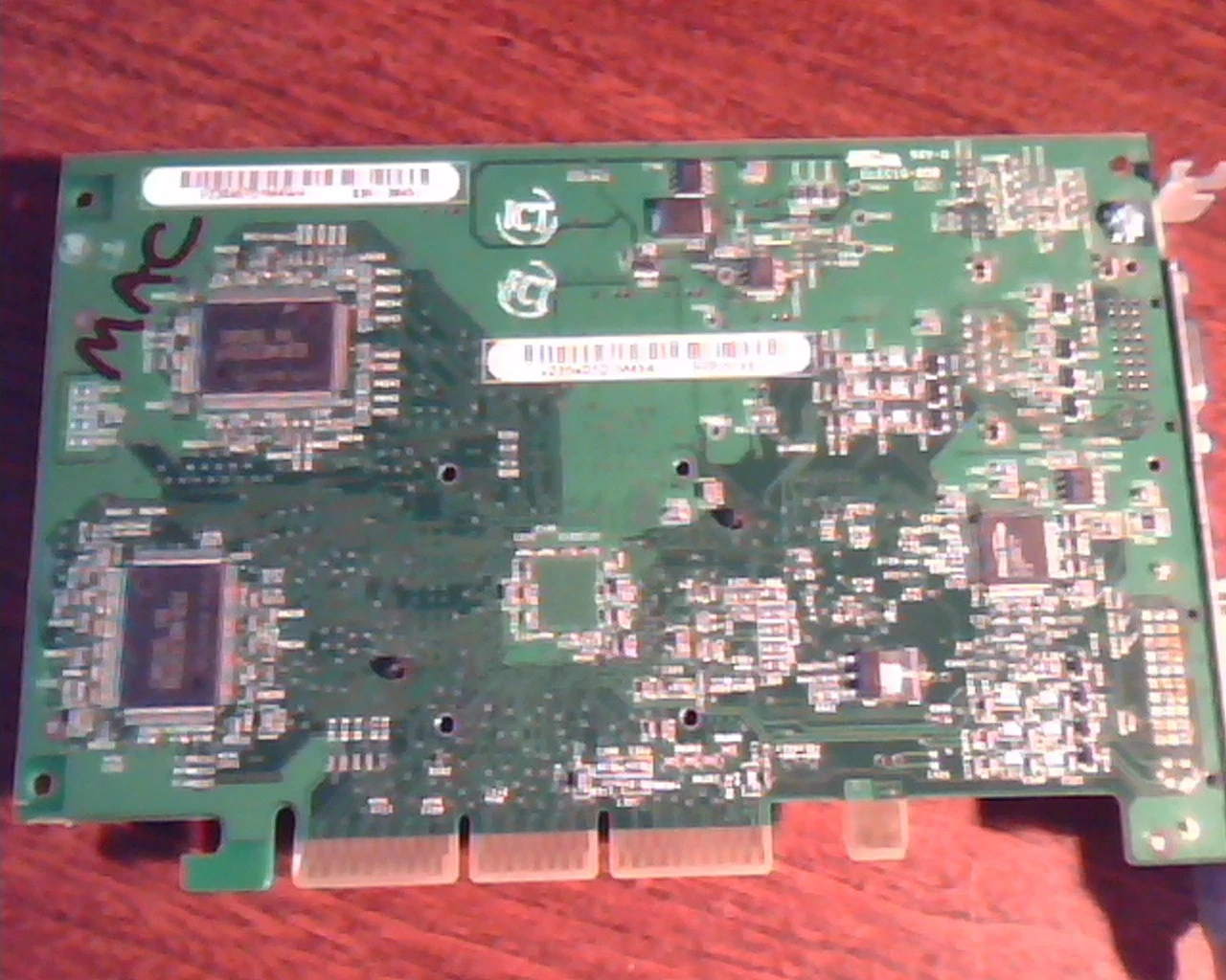 MAC AGP card Nvidia A74 180-10074-0000-A01 603-0133 VGA DVI 900-07425-0660-6PA - image 6