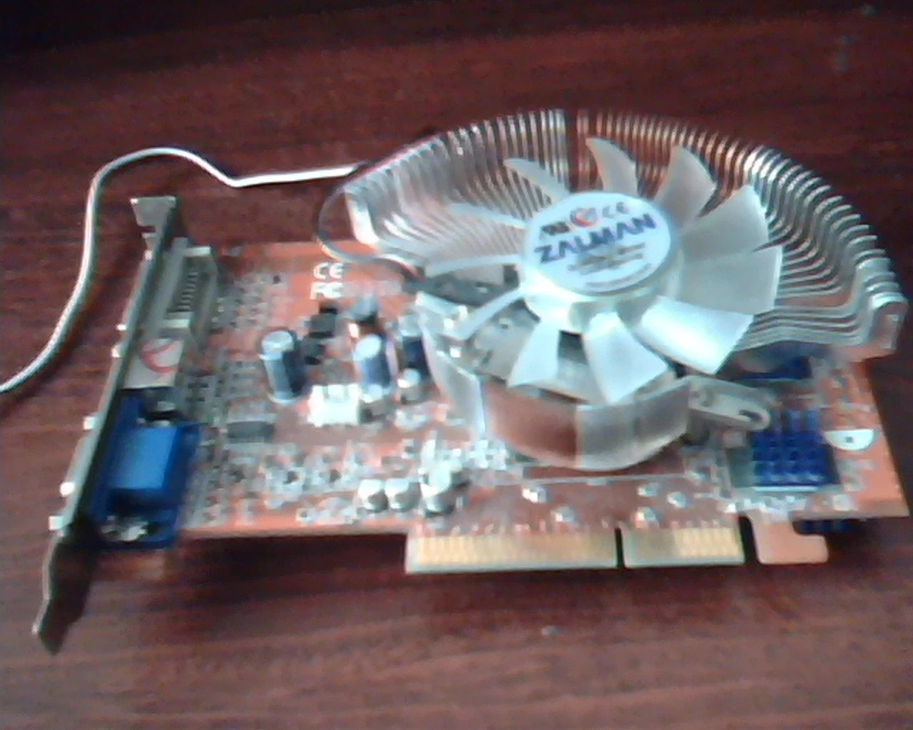 AGP card Abit Radeon R9550-256CDT 3044-0413-59 9550 256MB Zalman CDT