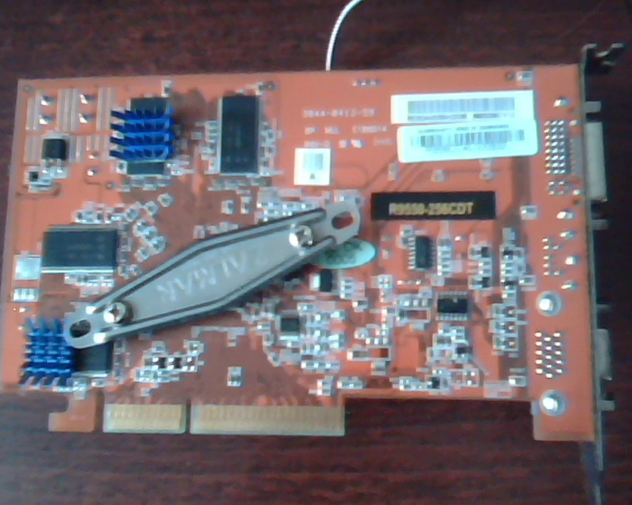 AGP card Abit Radeon R9550-256CDT 3044-0413-59 9550 256MB Zalman CDT - image 4