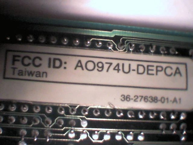 Digital 70-24252-01 DEPCA ISA 8 Bit Card DEC Vintage Ethernet Network - image 5