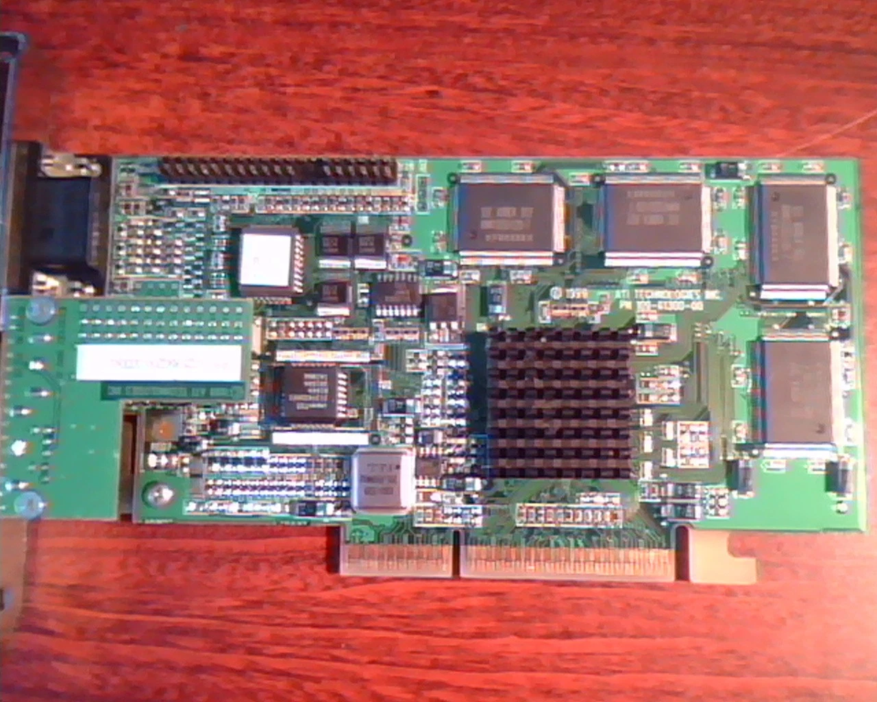 AGP card ATI 109-61300-00 R128 Rage 128 1026130200 N625 VGA Comp-out S-Vid out - image 3