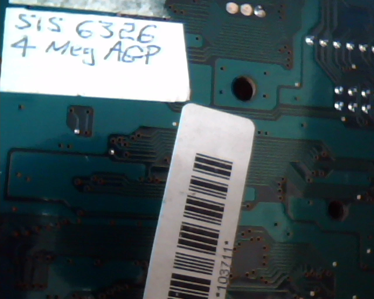 AGP card Epoch SiS 6326 Rev 9.2C 9808DQ 4MB F183110839 103711 VGA TV S-Video - image 4