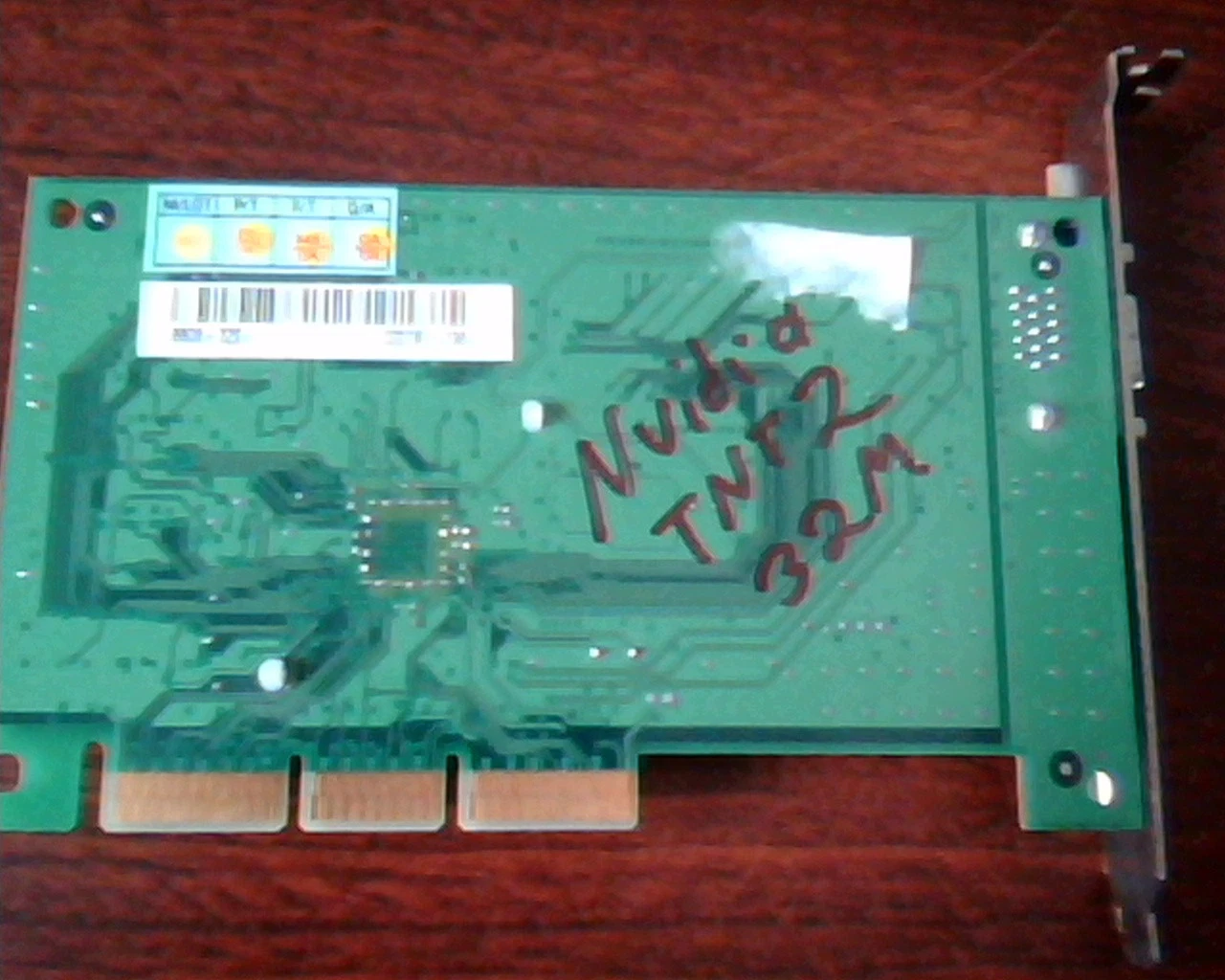 AGP card Micro-Star MS-8808 Vanta TNT2MC4 MS8808 Ver 1A NVIDIA TNT2 32M VGA - image 6