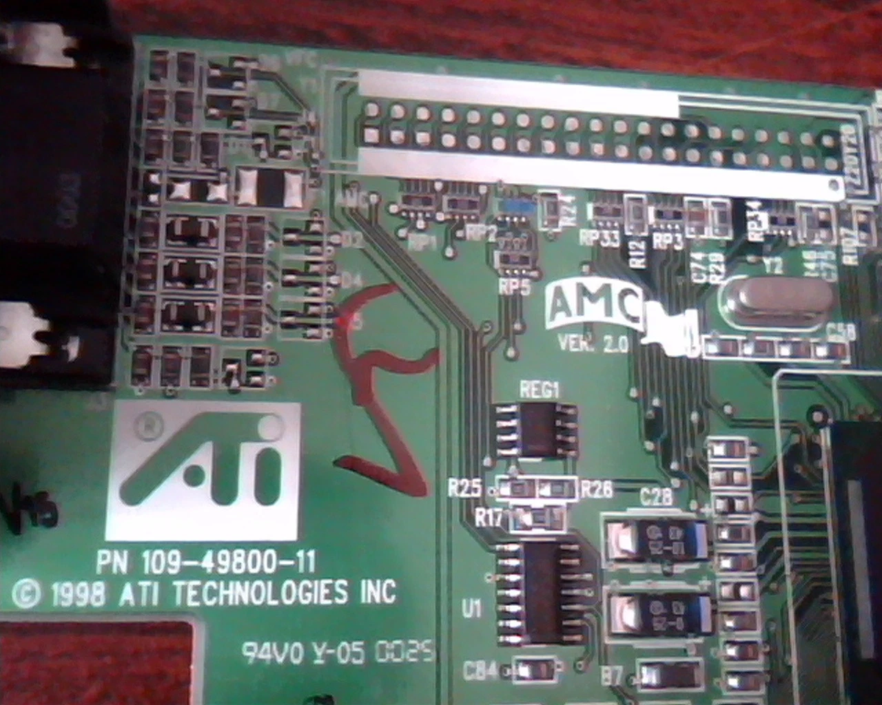 AGP card ATI 109-49800-11 Rage Turbo Pro 1025-210000021 N625 VGA 8MB - image 2