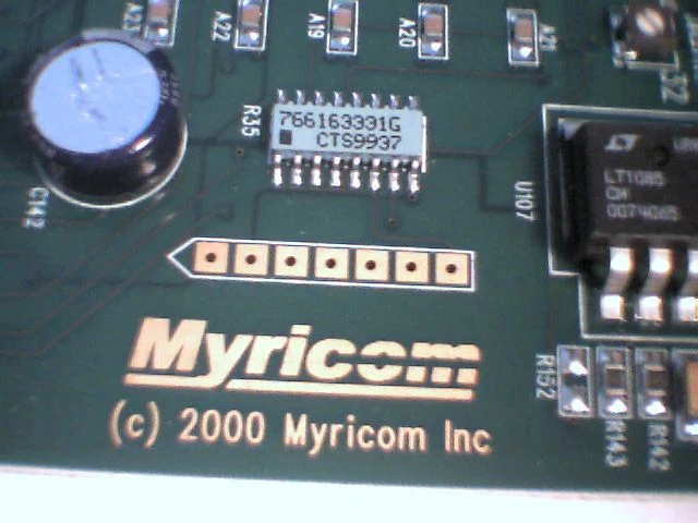 M2L-PCI64B-2 Myrinet-LAN/PCI Network interface card A-0022 LANai 9.0 PCI-X - image 3