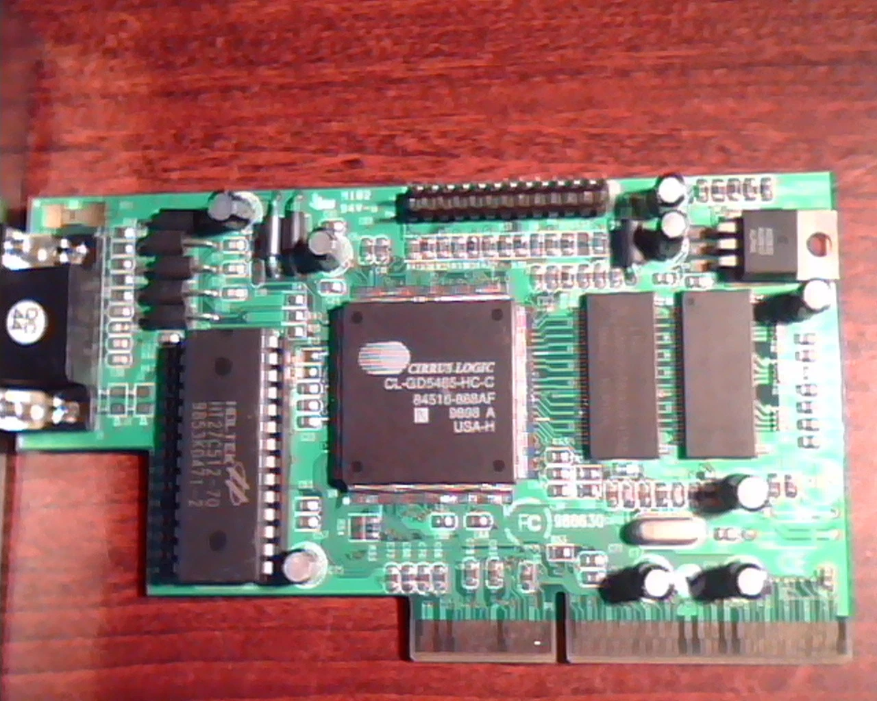 AGP card Cirrus Logic CL-GD5465-HC-C V1.0 VGA 84516-888AF 980630