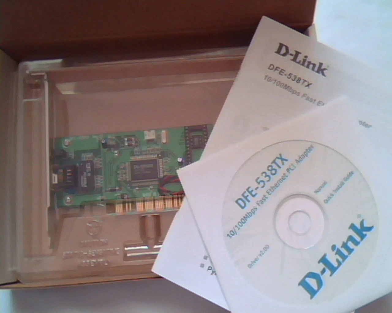D-LINK Express EtherNetwork DFE-538TX PCI Adapter 10/100Mbps Workstation LAN - image 5