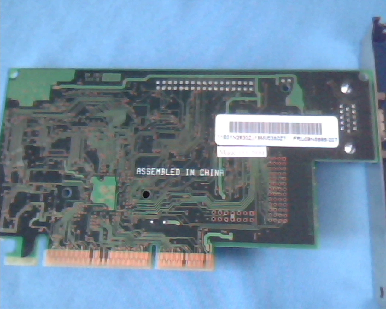 AGP card NumberNine SR9 SDRAM NLX 8MB 09N5898 01-338120 Rev 00 VGA - image 5