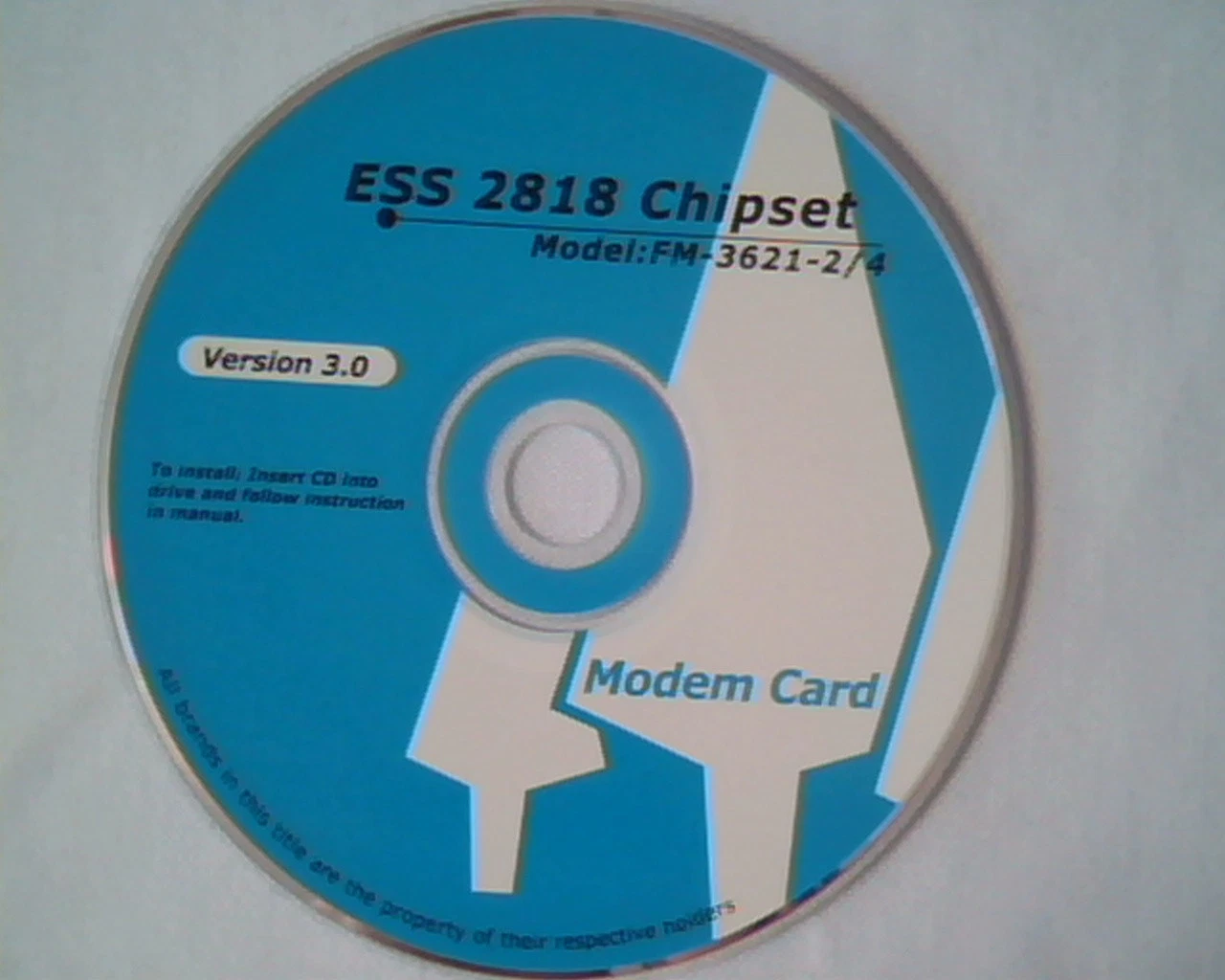 CD ESS 2818 Chipset FM-3621-2/4 Modem Card Version 3.0