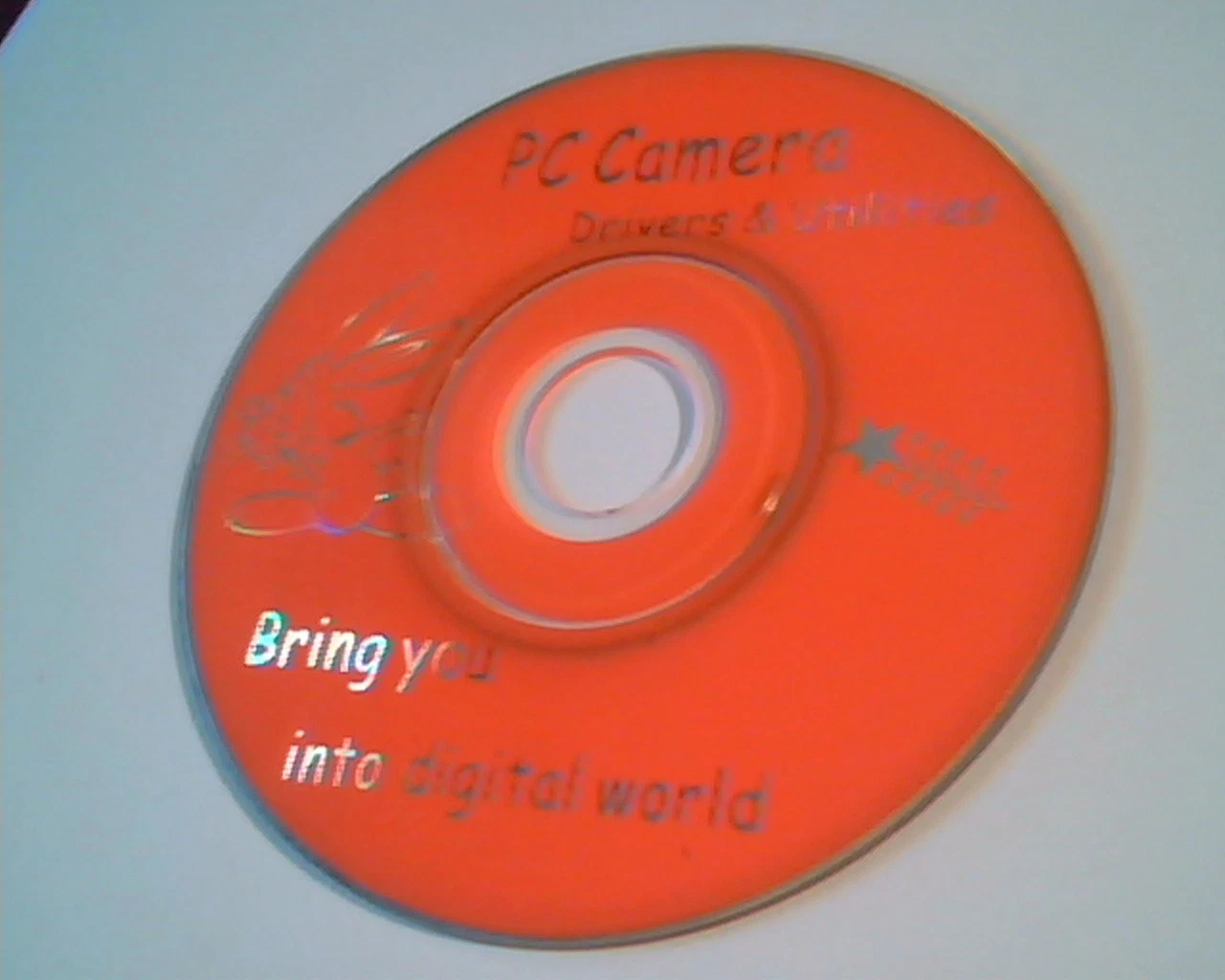 CD mini size PC Camera Driver and Utilities