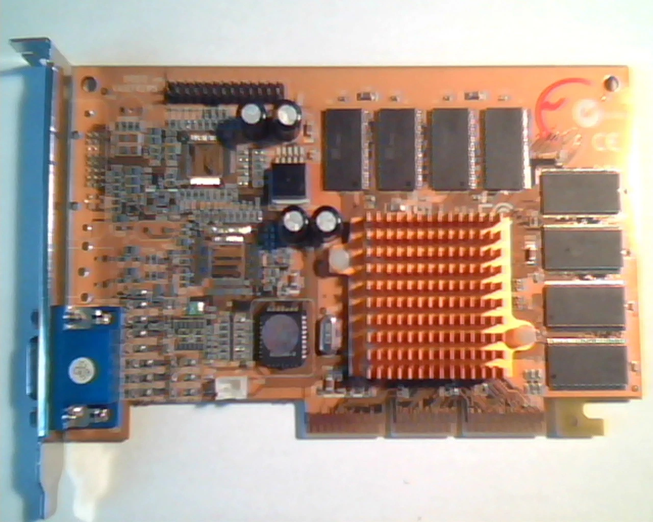 AGP card GeForce2 MX400 64M PV-T07G-CR V2.1 VGA VAGEFR21PS