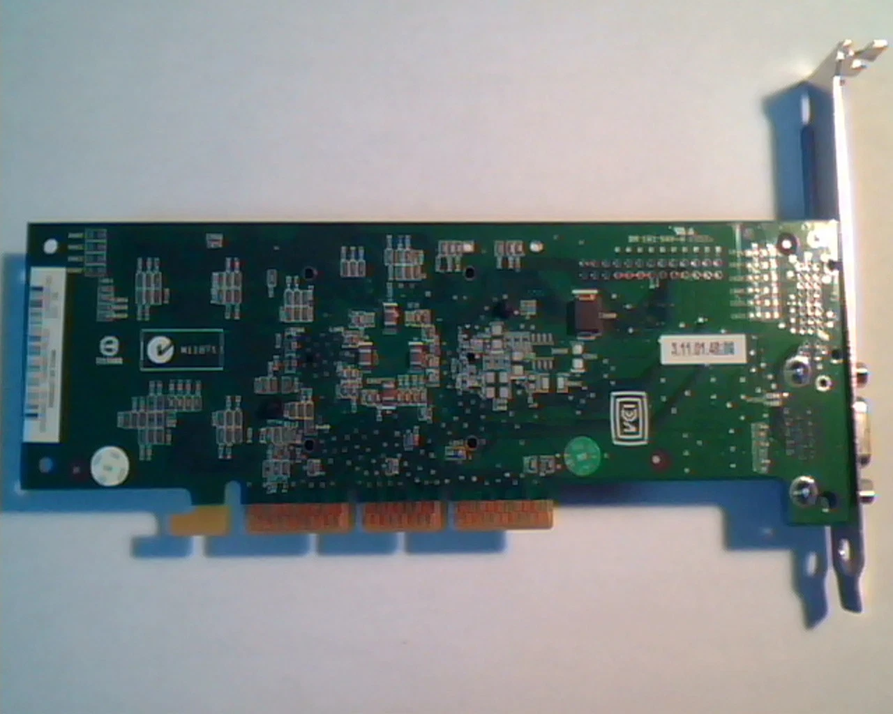 AGP card Nvidia P44 VGA 0B VGA 39VF512 MPF P64940B9VPB1EH - image 4