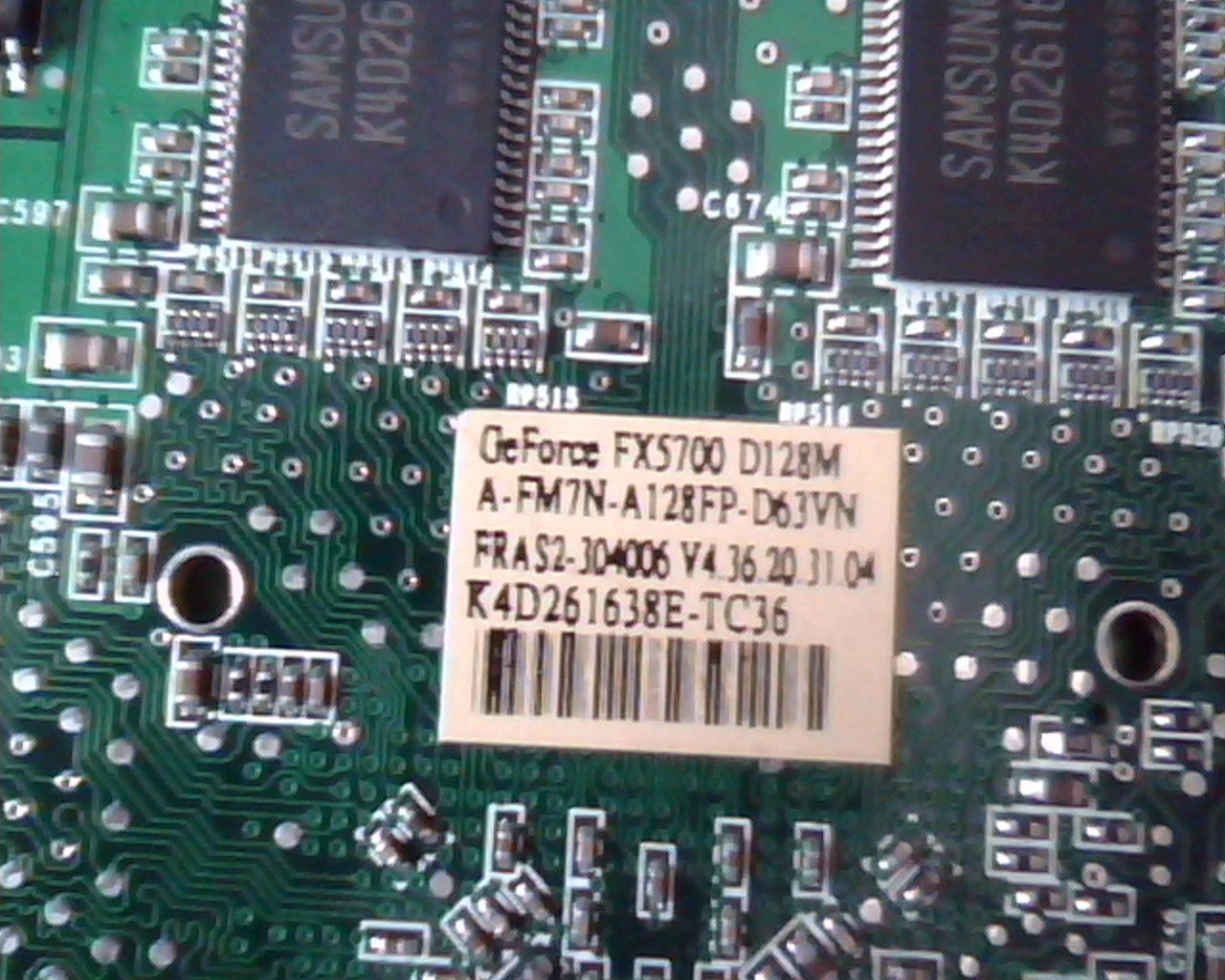 AGP card eVGA N331 N332 eGeForce FX5700 128-A8-N331-AX 128MB DVI VVO Audio RF FM - image 4