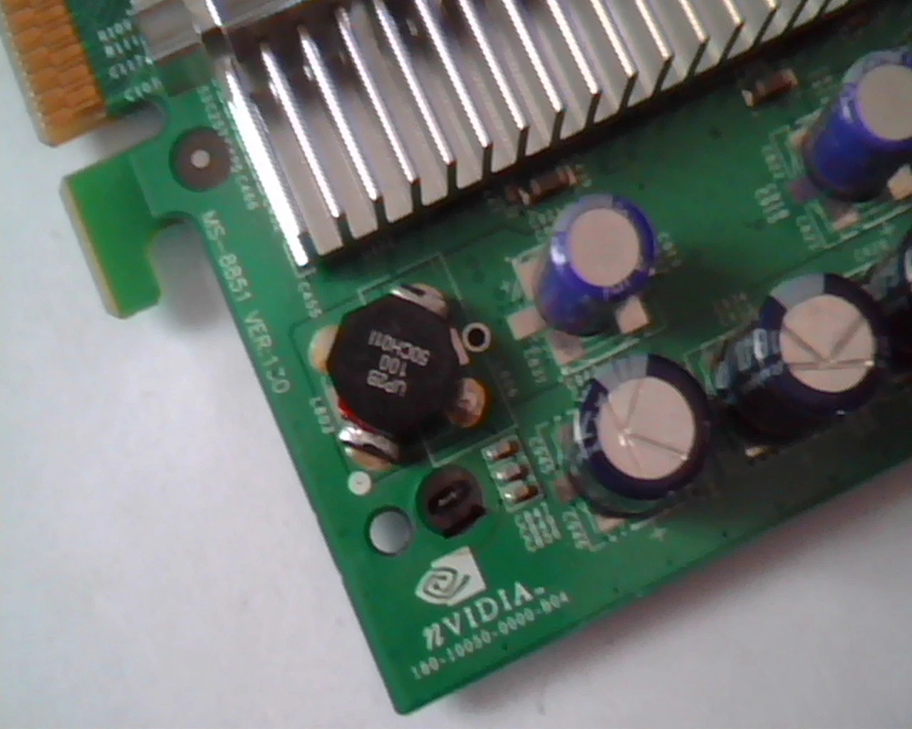 AGP card ARX 128M G3Ti200 Pro TD128 Nvidia P50 180-10050-0000-B04 MS-8851 130 - image 2