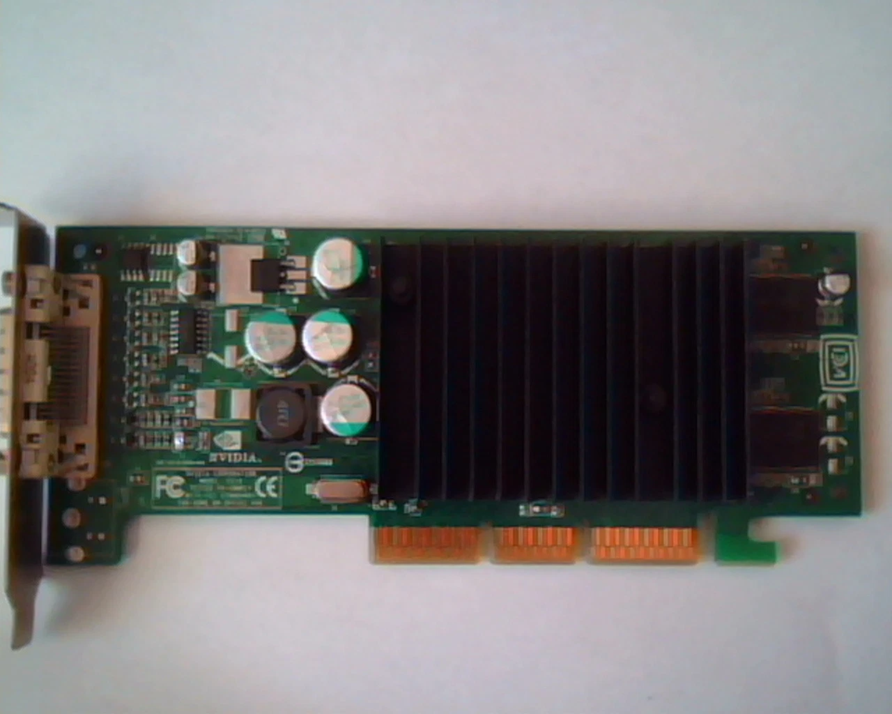 AGP Video Graphics Card Nvidia P118 DMS-59 Dell 0G0773 G0773 180-10118-0000-A04
