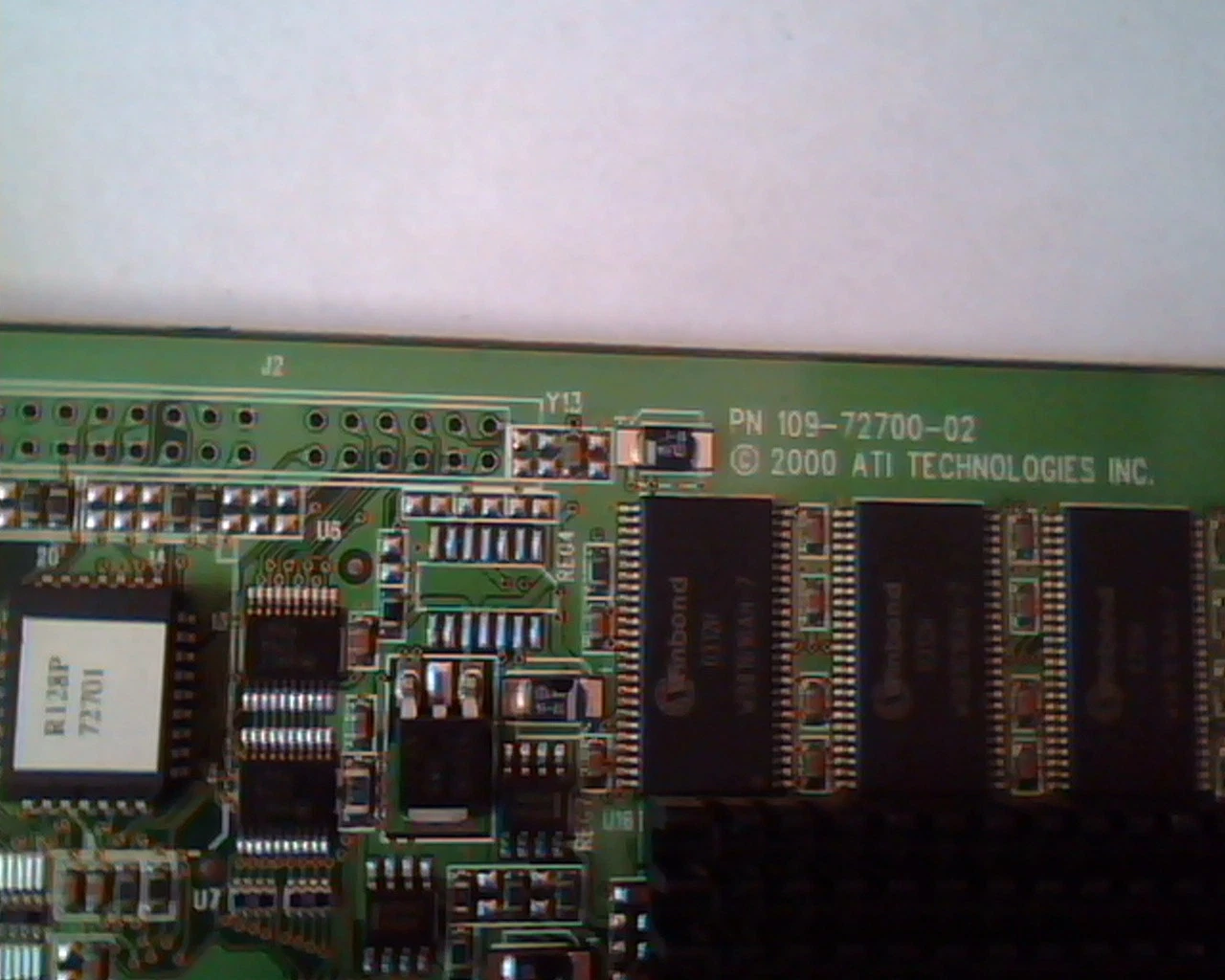 AGP card ATI 109-72700-02 R128P Mac 600-8645 630-3479 Rage 128 Pro VGA DVI - image 2