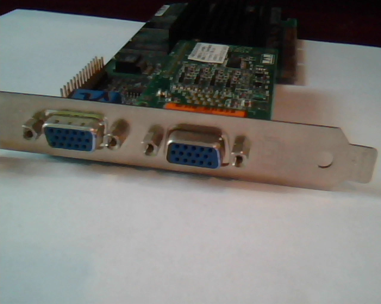 AGP card Matrox 846-0201 Rev A MGI G4+M4A32DG Rev 205 MT02910 Dual VGA - image 7
