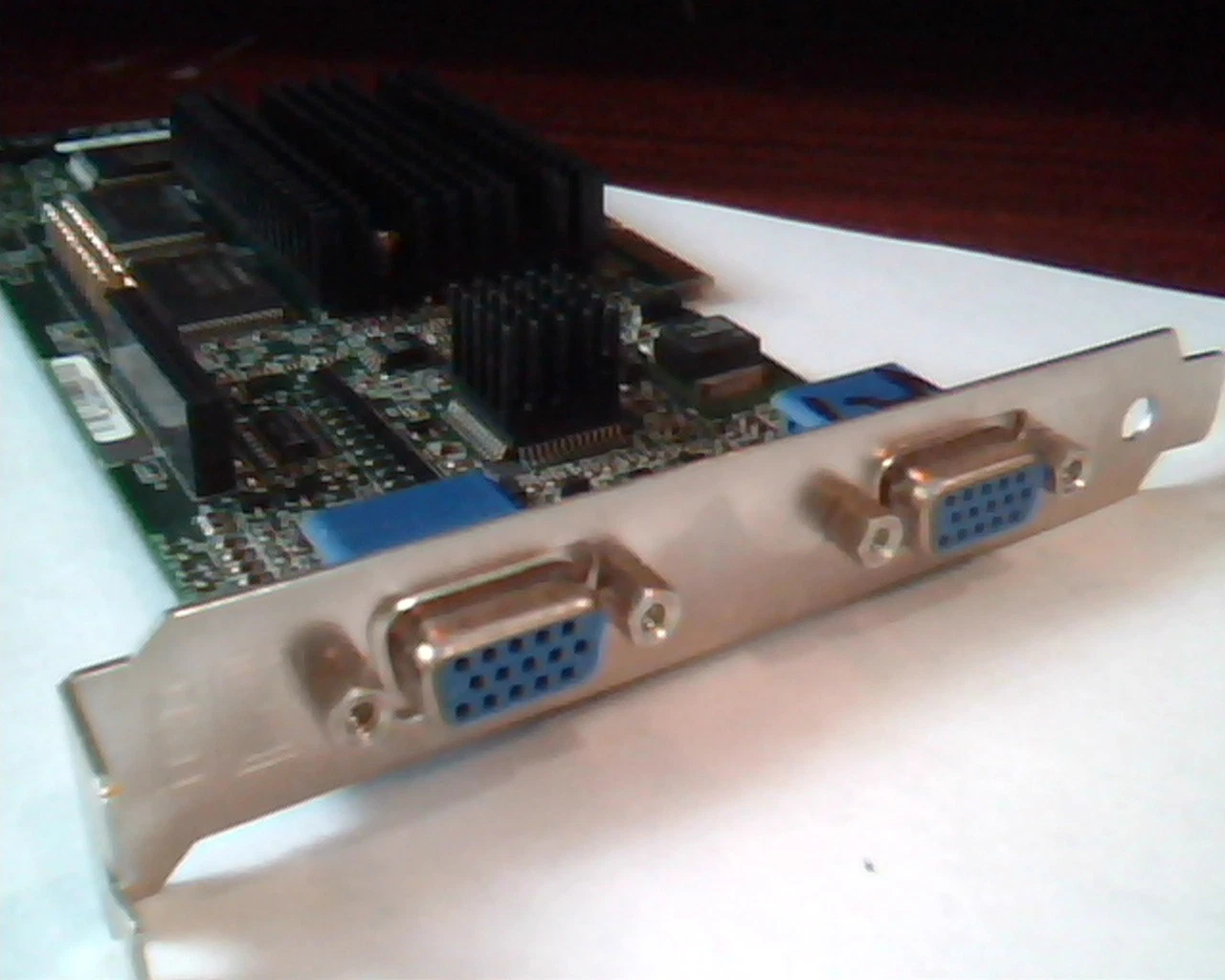 AGP card Matrox 906-04 Rev B 401 MT00700 MGI G4+MDH4A32G Dual VGA - image 5