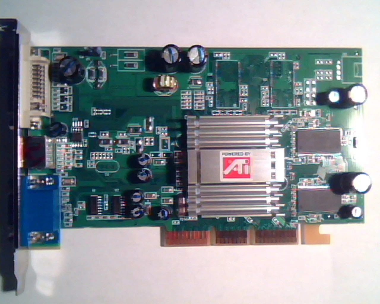 AGP card ATI Radeon 7500LE 64M DDR 1024-Q192-H6-SA DVI VGA Video-out 7500