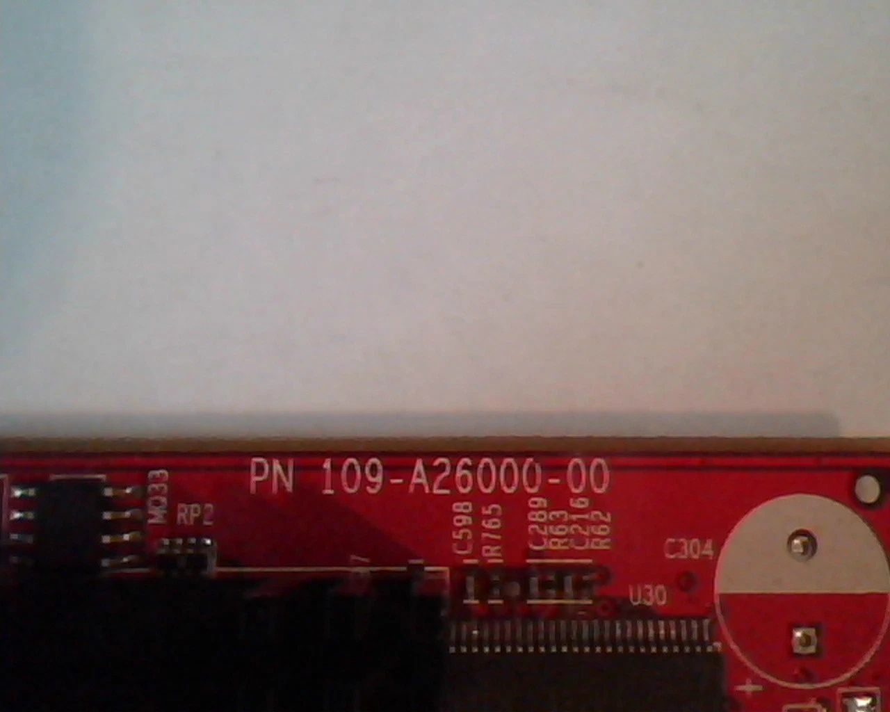 PCI-E express card 109-A26000-00 8962 Ver 100 4E244-002 TV-out VGA - image 2
