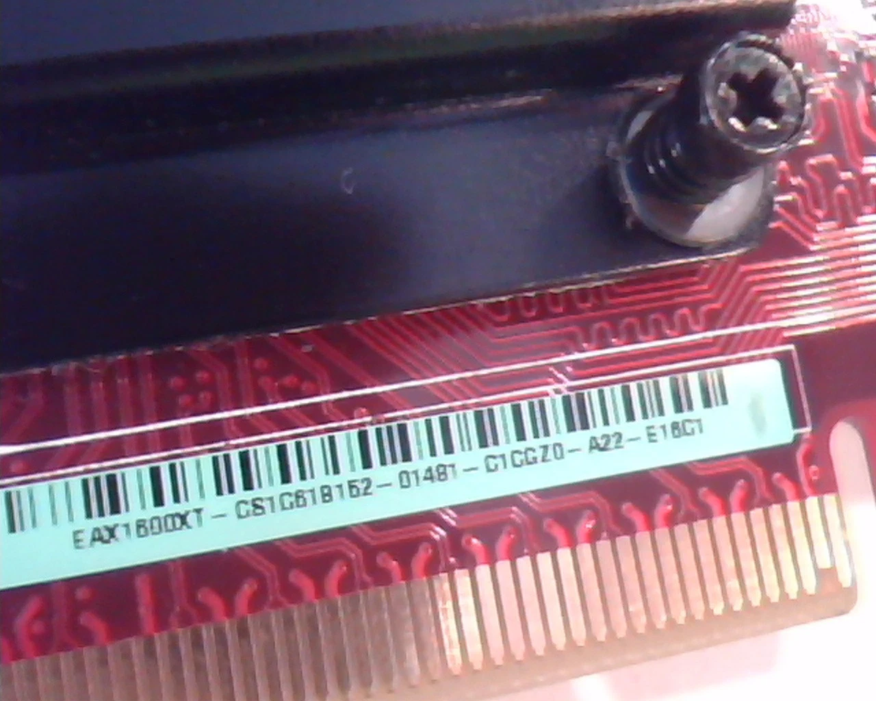 PCI-E express card ASUS EAX1600XT Silent 256M RV530-A671SP R1.00 43457R DVI VGA - image 4