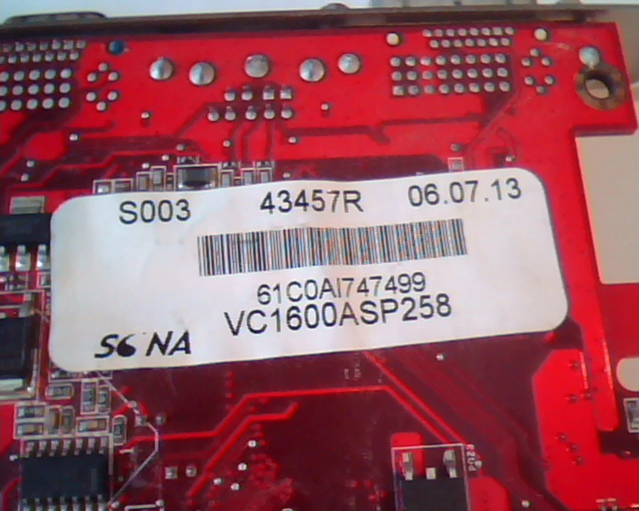 PCI-E express card ASUS EAX1600XT Silent 256M RV530-A671SP R1.00 43457R DVI VGA - image 5