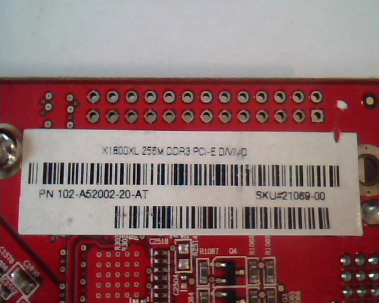 PCI-E express card ATI Radeon X1800 XL Sapphire 109-A52031-20 256M DDR3 DVI - image 3