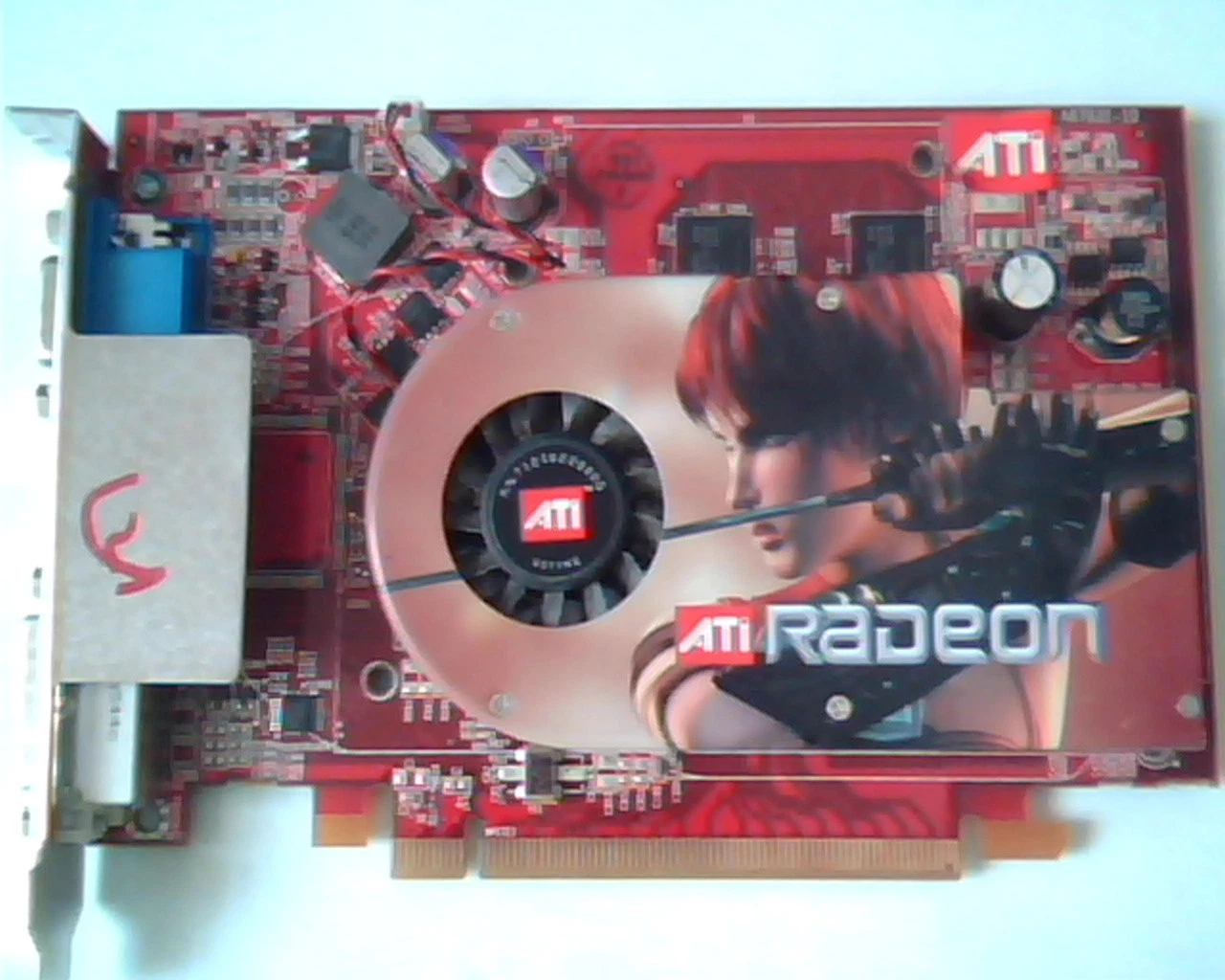 PCI-E express card ATI Radeon 109-A67631-10 X1600Pro 512M 102A6761110 DVIVGA Vid