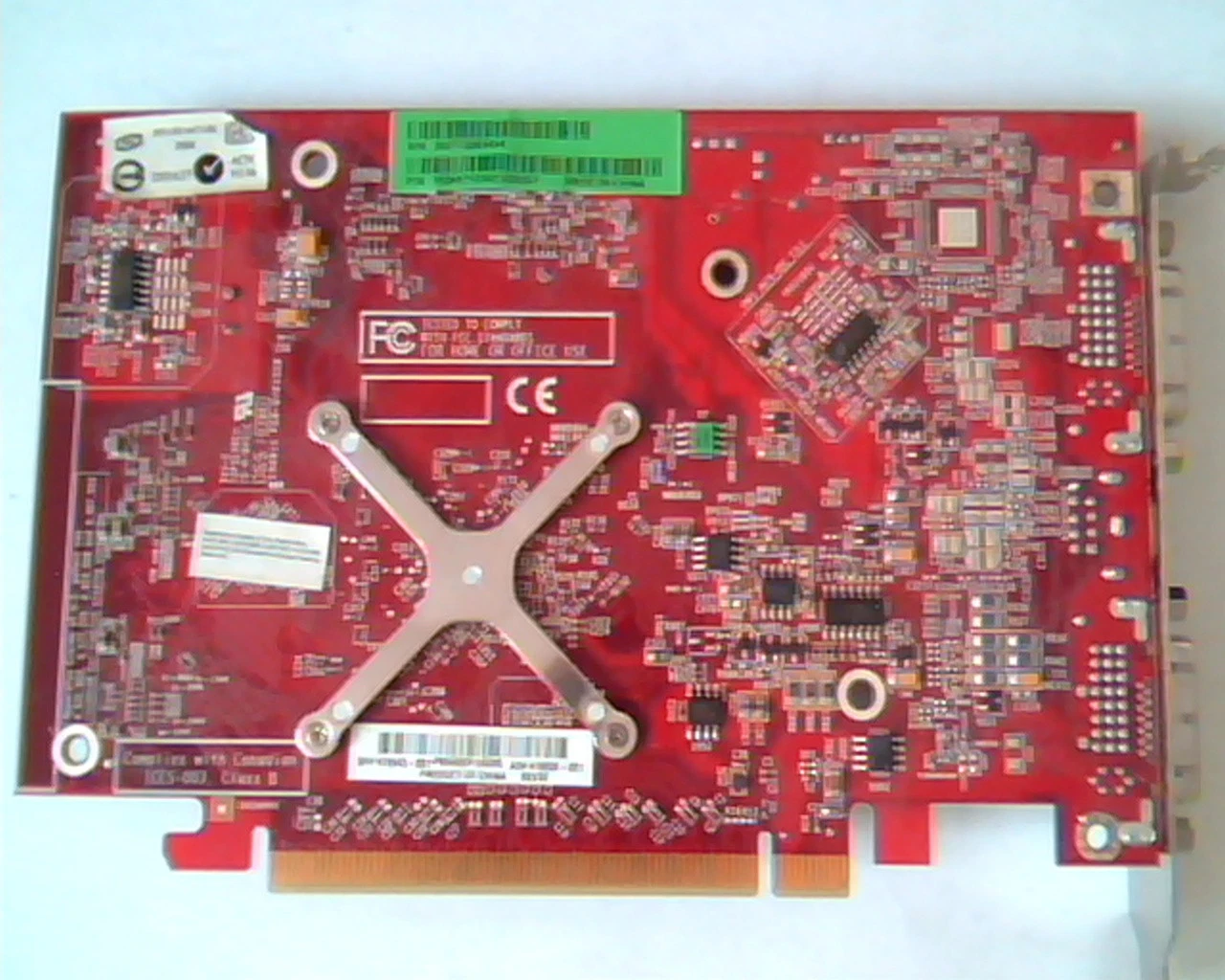 PCI-E express card ATI 109-A67131-00 A19206-001 ATI-102-A671 102A6712400 DVI - image 3