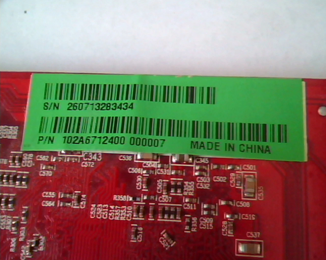 PCI-E express card ATI 109-A67131-00 A19206-001 ATI-102-A671 102A6712400 DVI - image 5
