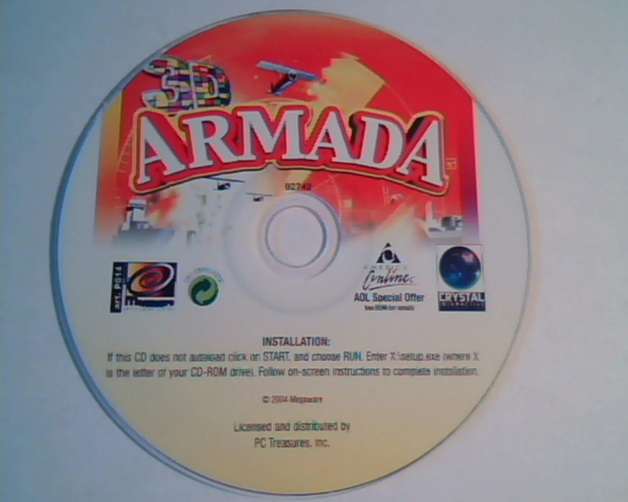 CD 3D Armada Installation Megaware 92742